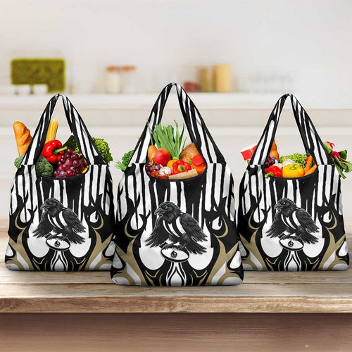 Collingwood Black Grocery Bag Unique Style