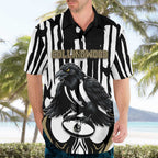 Custom Collingwood Black Hawaiian Shirt Unique Style