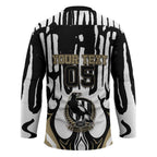 Custom Collingwood Black Hockey Jersey Unique Style