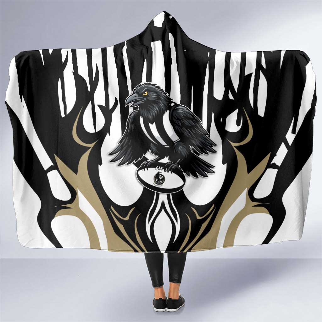 Collingwood Black Hooded Blanket Unique Style