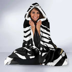 Collingwood Black Hooded Blanket Unique Style