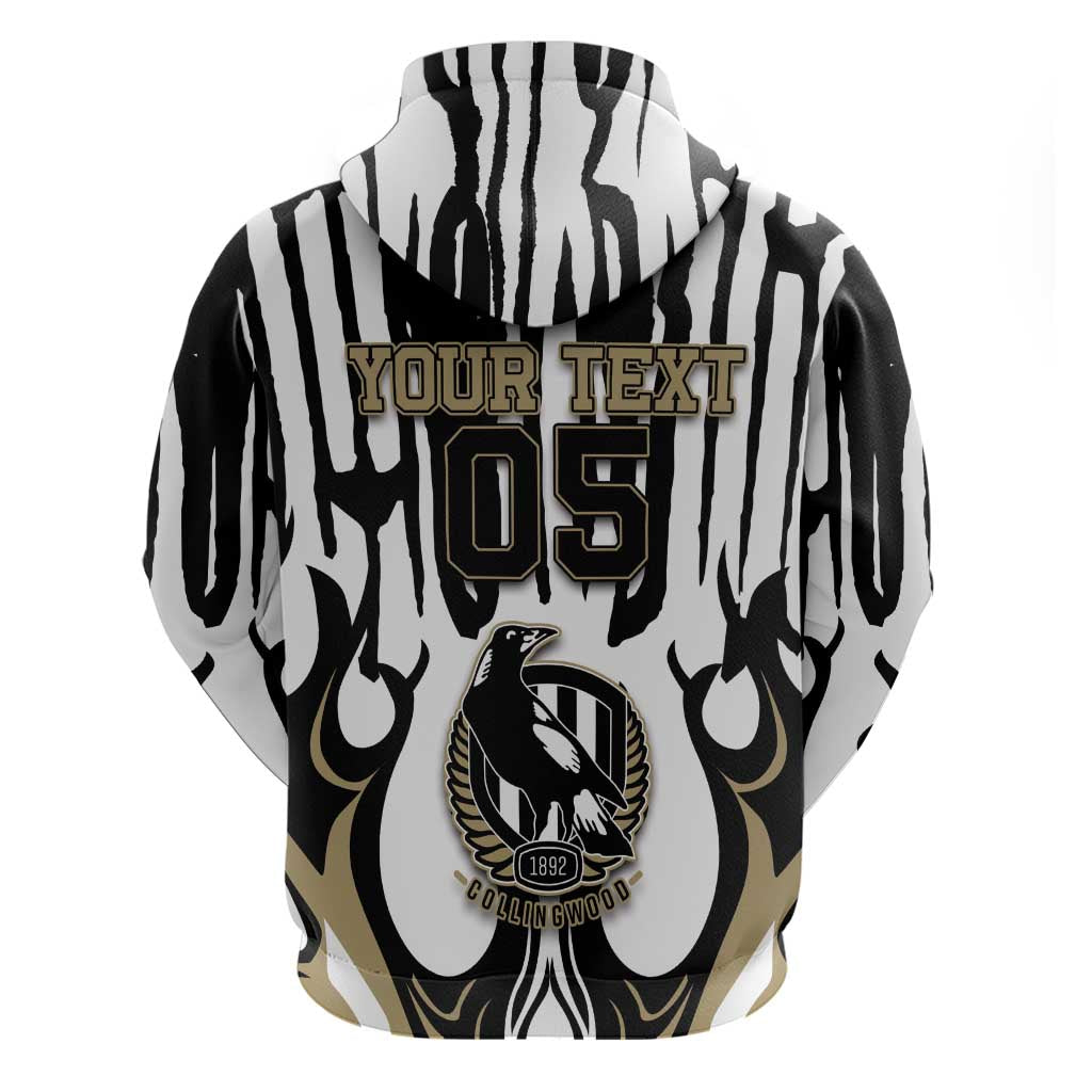 Custom Collingwood Black Hoodie Unique Style