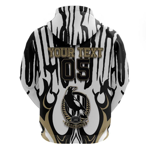 Custom Collingwood Black Hoodie Unique Style