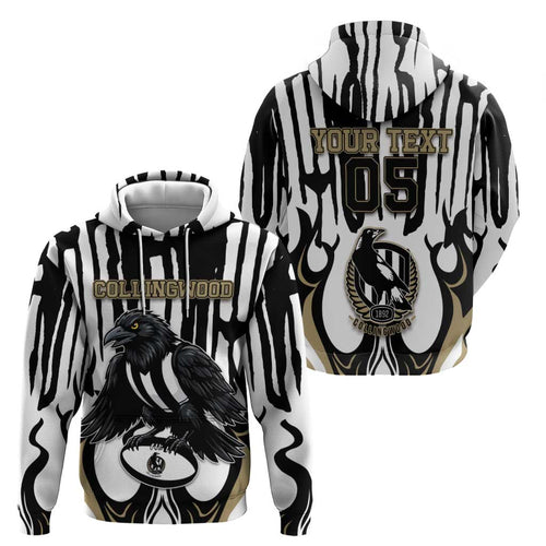 Custom Collingwood Black Hoodie Unique Style