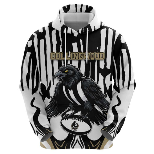 Custom Collingwood Black Hoodie Unique Style