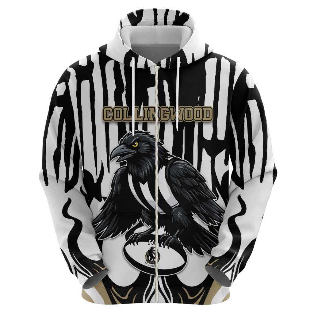 Custom Collingwood Black Hoodie Unique Style