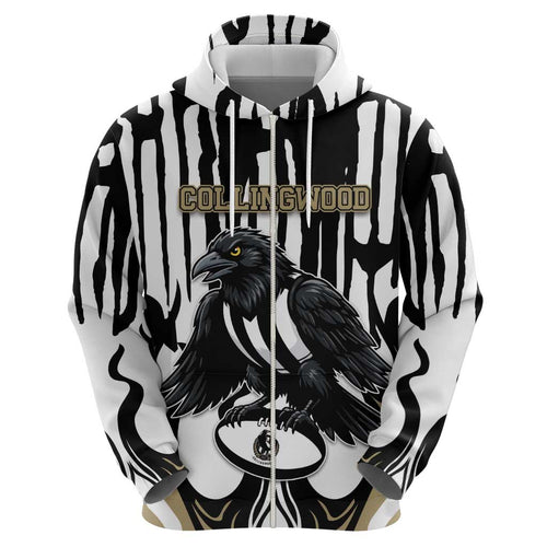 Custom Collingwood Black Hoodie Unique Style