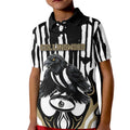 Custom Collingwood Black Kid Polo Shirt Unique Style