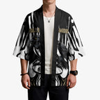 Custom Collingwood Black Kimono Unique Style