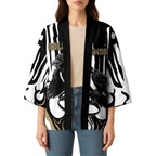 Custom Collingwood Black Kimono Unique Style