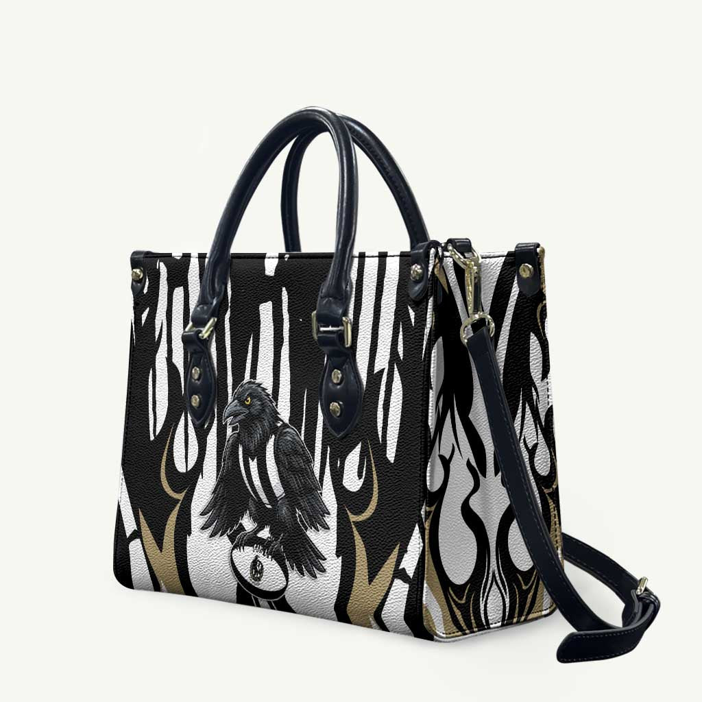 Collingwood Black Leather Bag Unique Style