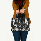 Collingwood Black Leather Bag Unique Style