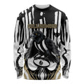 Custom Collingwood Black Long Sleeve Shirt Unique Style