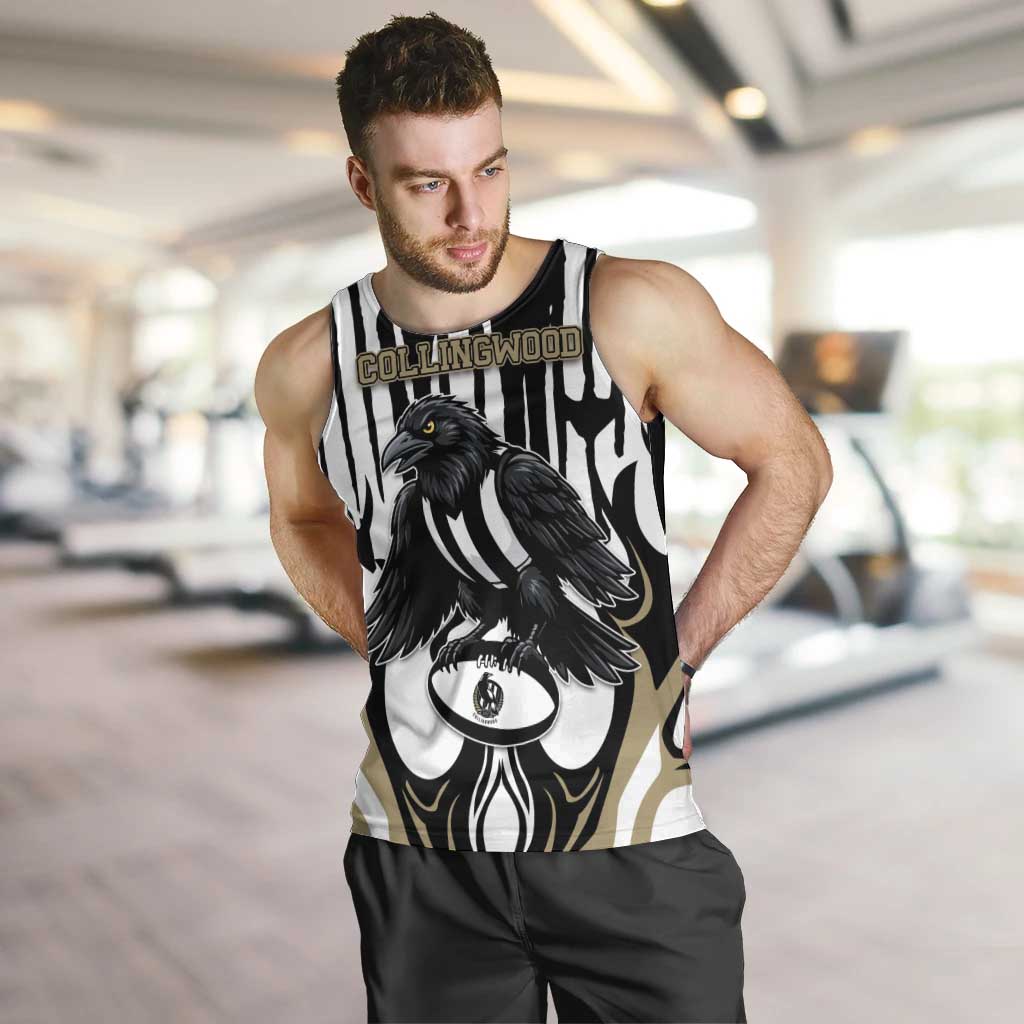 Custom Collingwood Black Men Tank Top Unique Style