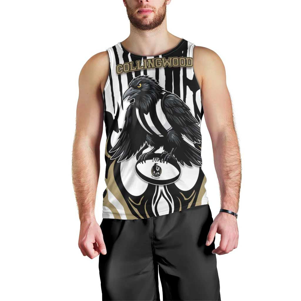 Custom Collingwood Black Men Tank Top Unique Style