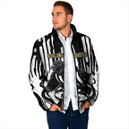 Custom Collingwood Black Padded Jacket Unique Style