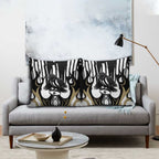 Collingwood Black Pillow Cover Unique Style