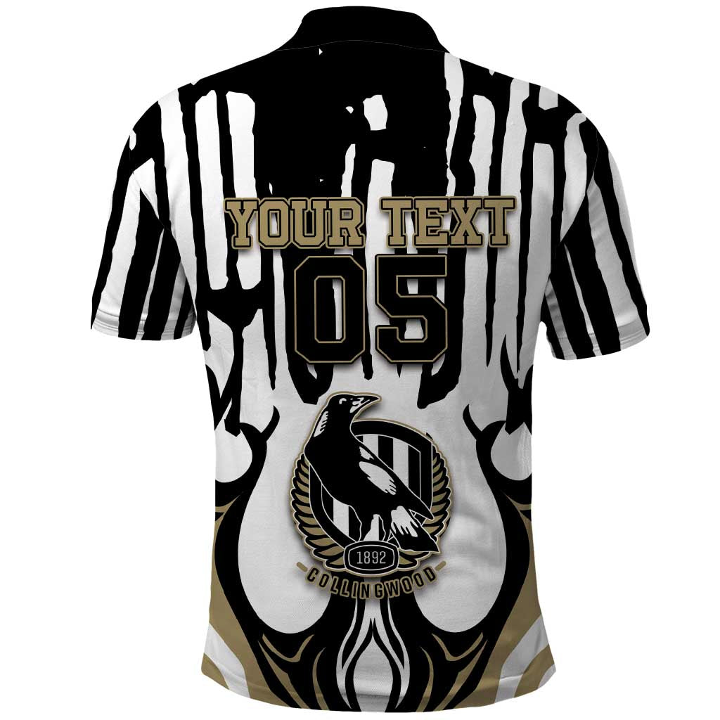 Custom Collingwood Black Polo Shirt Unique Style