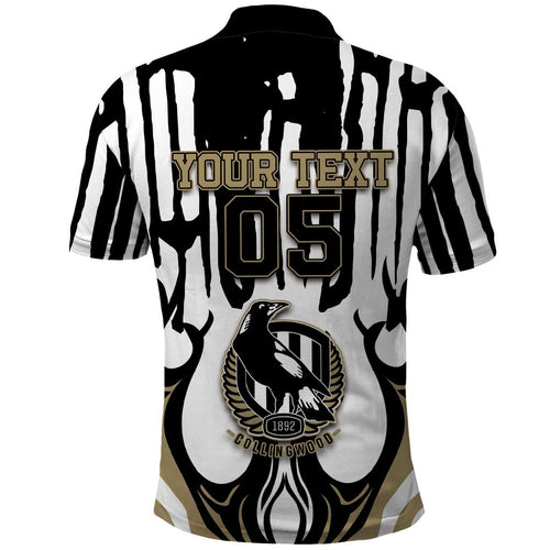 Custom Collingwood Black Polo Shirt Unique Style