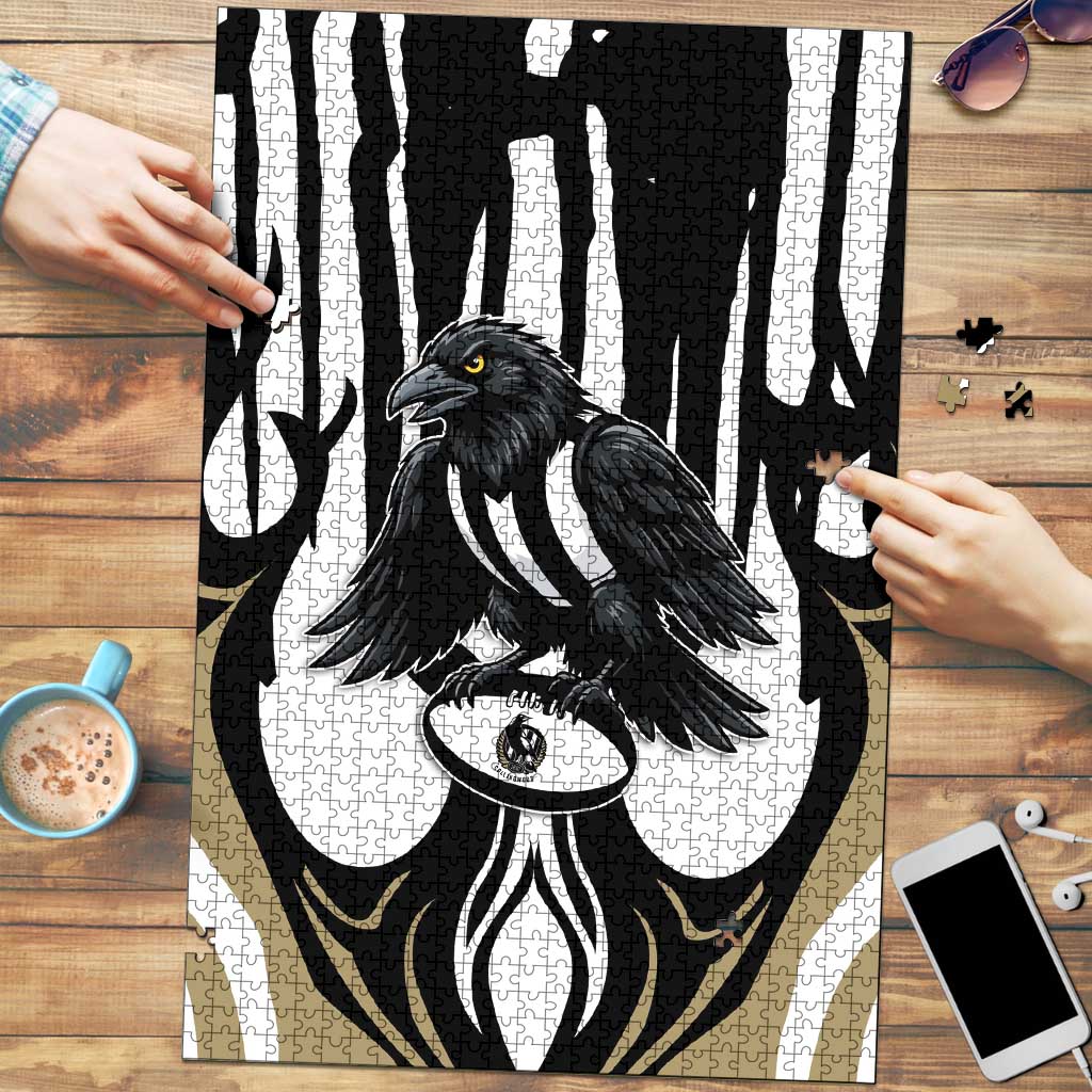 Collingwood Black Puzzle Unique Style