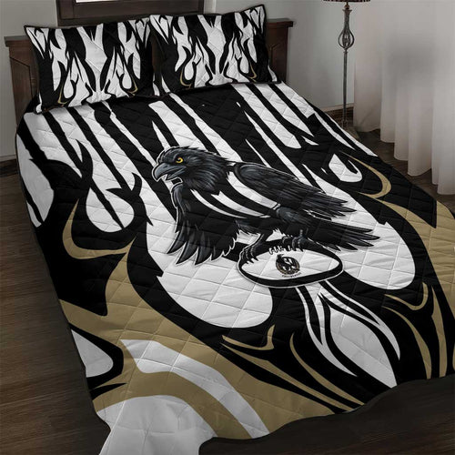 Collingwood Black Quilt Bed Set Unique Style