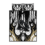 Collingwood Black Quilt Bed Set Unique Style