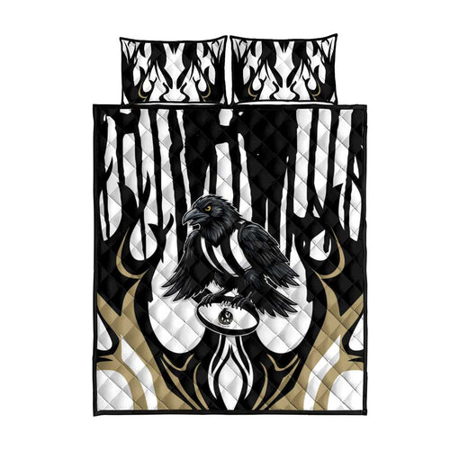 Collingwood Black Quilt Bed Set Unique Style