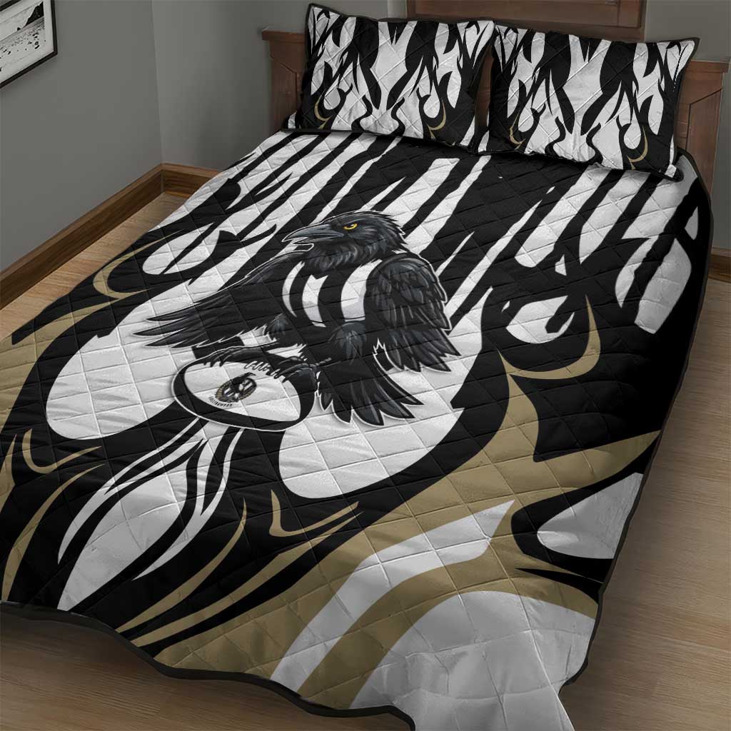 Collingwood Black Quilt Bed Set Unique Style