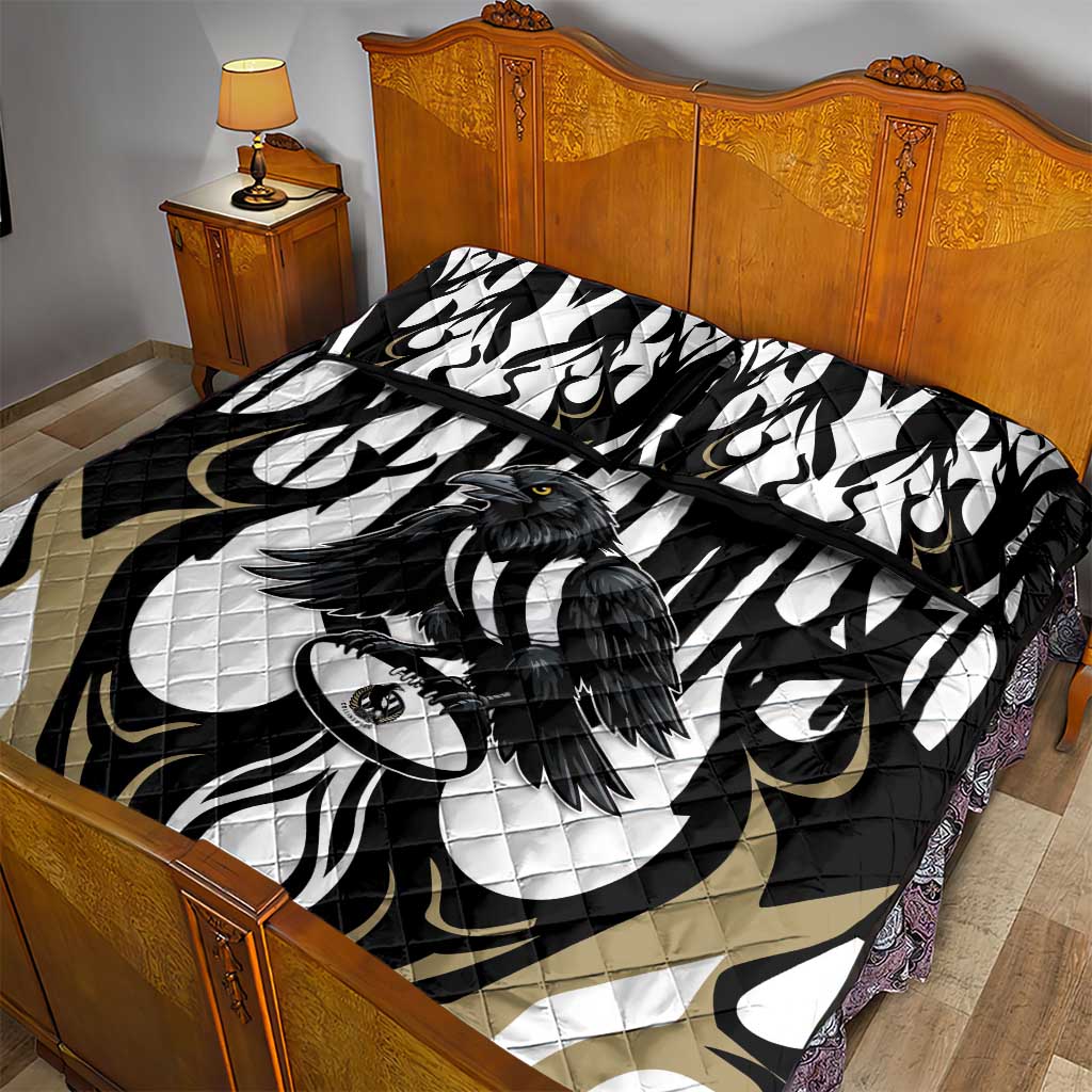 Collingwood Black Quilt Bed Set Unique Style