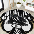 Collingwood Black Round Carpet Unique Style