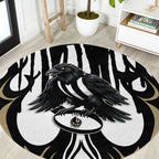 Collingwood Black Round Carpet Unique Style