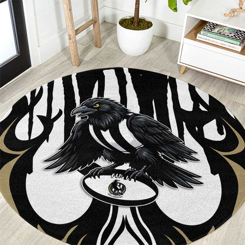 Collingwood Black Round Carpet Unique Style