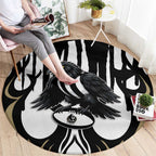 Collingwood Black Round Carpet Unique Style