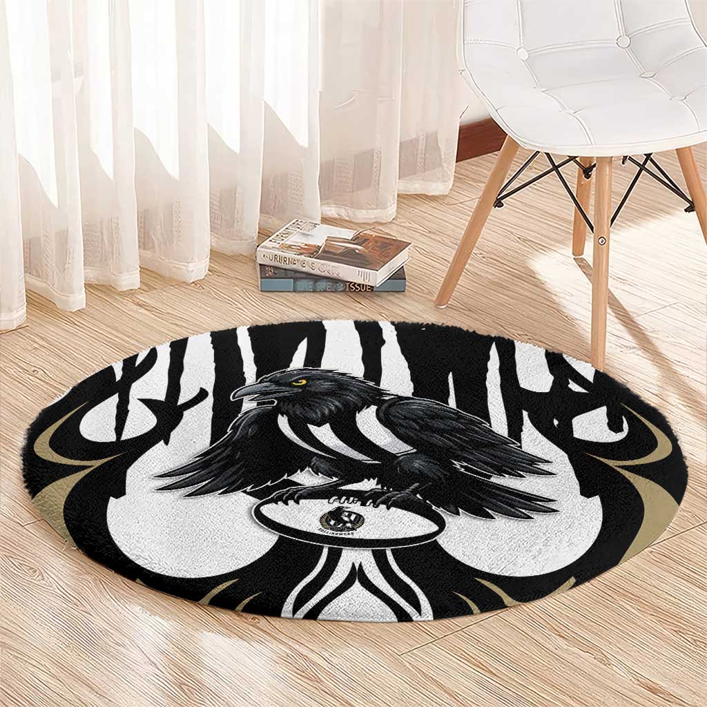 Collingwood Black Round Carpet Unique Style