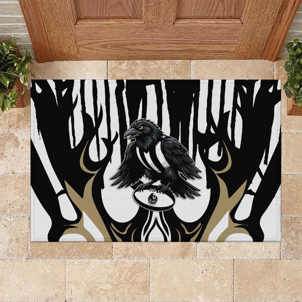 Collingwood Black Rubber Doormat Unique Style