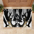 Collingwood Black Rubber Doormat Unique Style