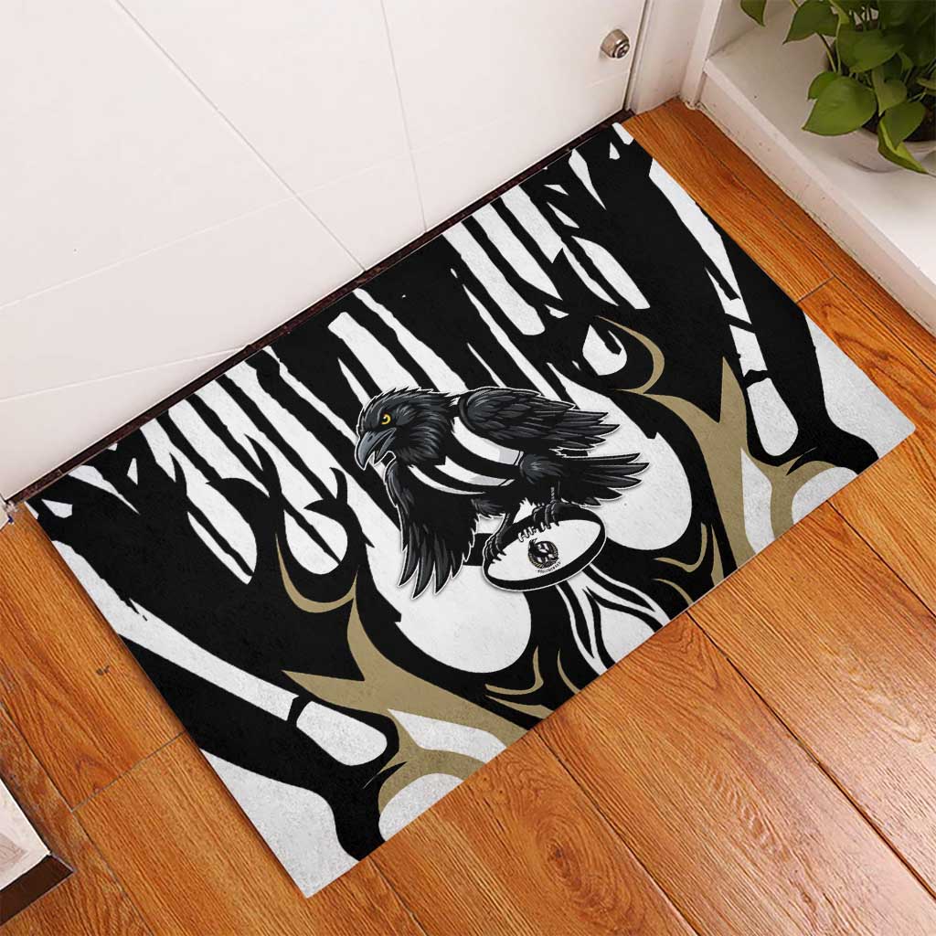 Collingwood Black Rubber Doormat Unique Style