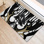 Collingwood Black Rubber Doormat Unique Style