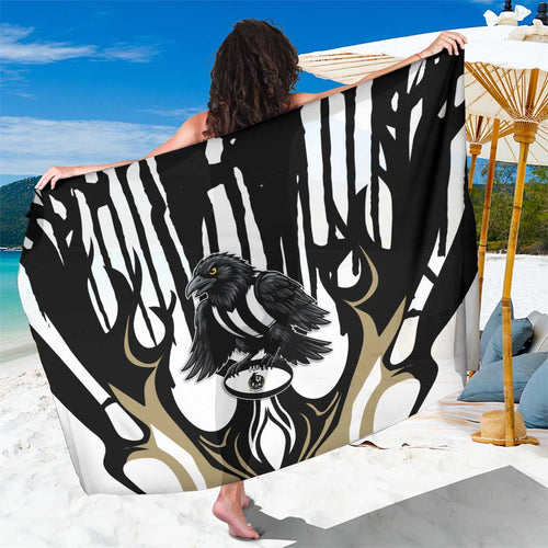 Collingwood Black Sarong Unique Style