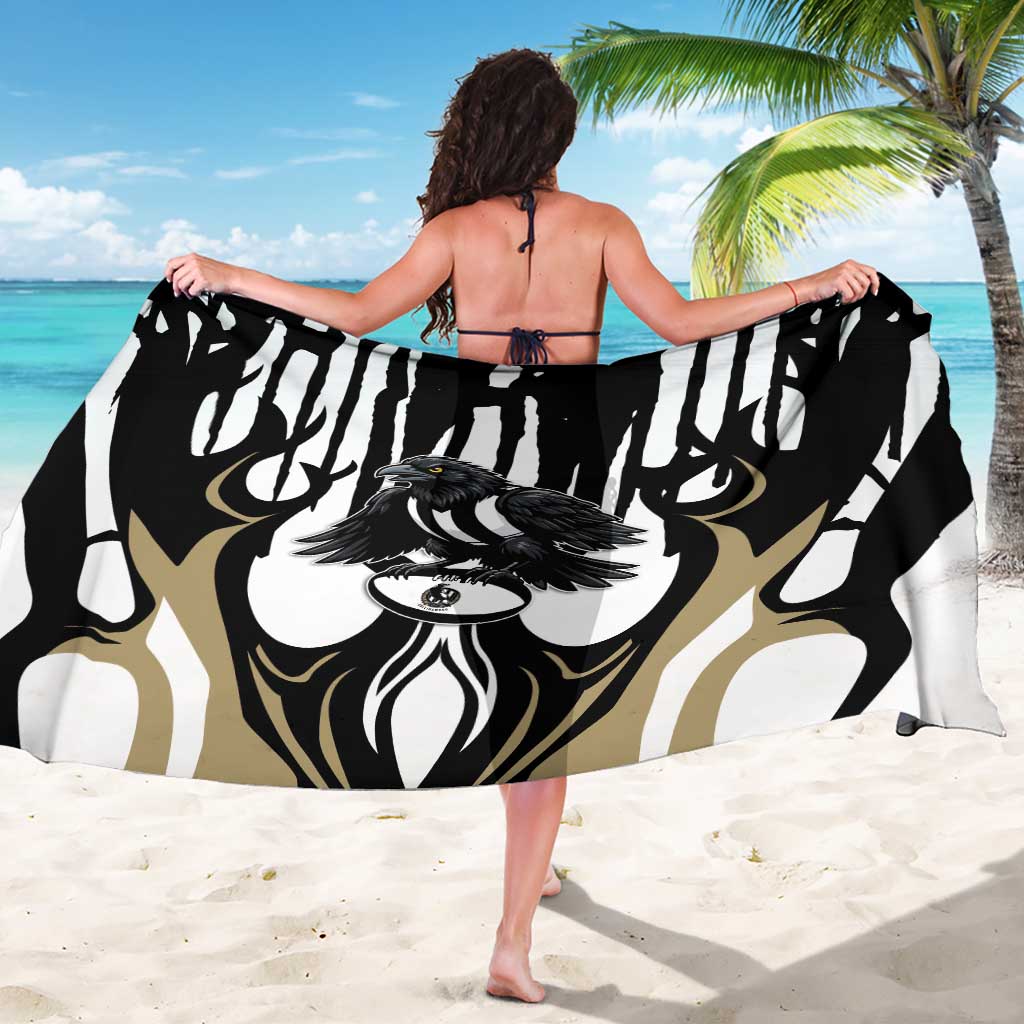 Collingwood Black Sarong Unique Style