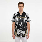 Custom Collingwood Black Scrub Top Unique Style