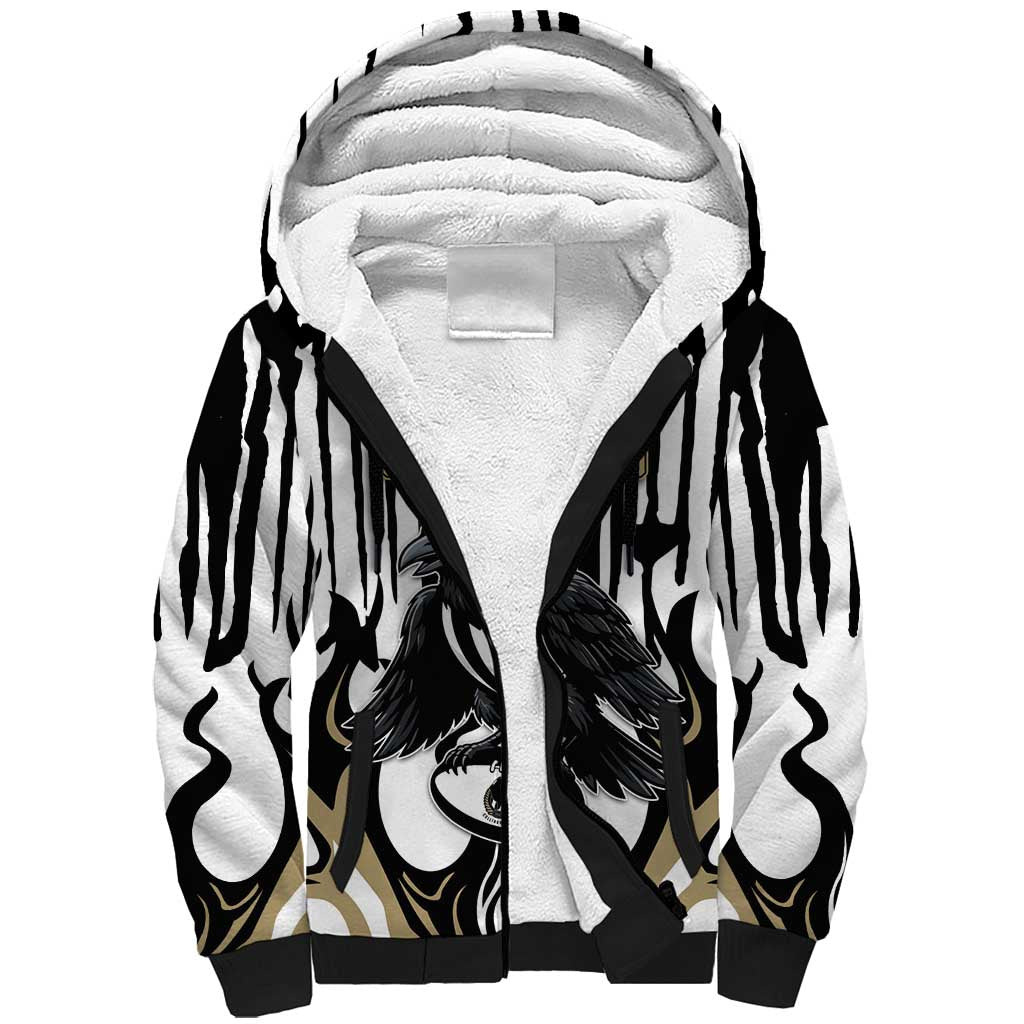 Custom Collingwood Black Sherpa Hoodie Unique Style