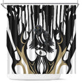 Collingwood Black Shower Curtain Unique Style