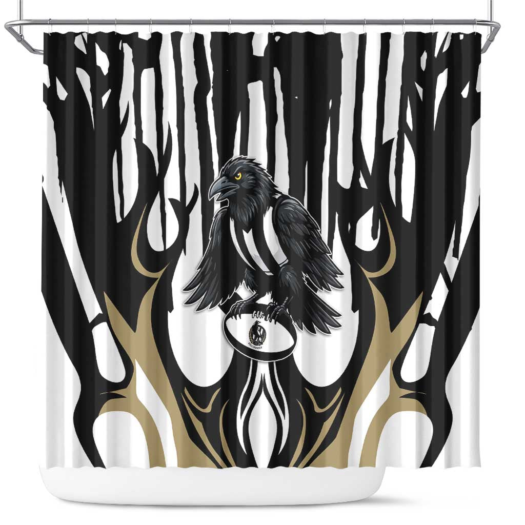 Collingwood Black Shower Curtain Unique Style