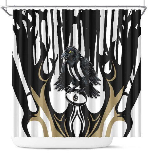 Collingwood Black Shower Curtain Unique Style