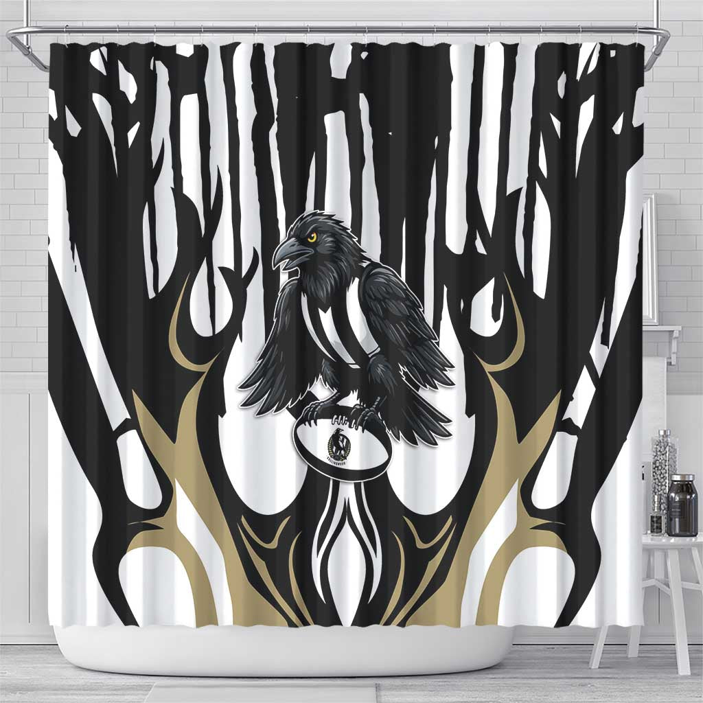 Collingwood Black Shower Curtain Unique Style