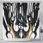Collingwood Black Shower Curtain Unique Style