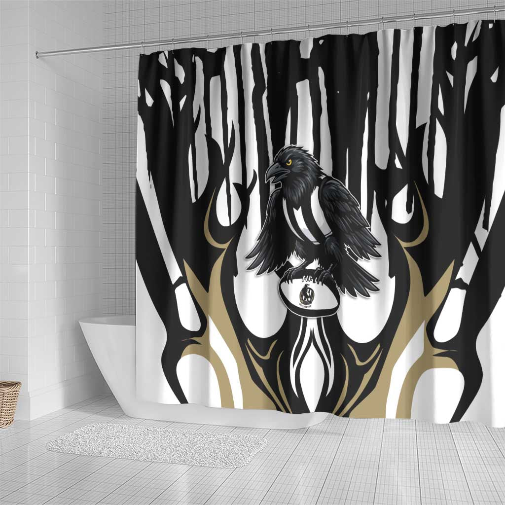 Collingwood Black Shower Curtain Unique Style