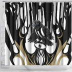 Collingwood Black Shower Curtain Unique Style
