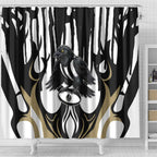 Collingwood Black Shower Curtain Unique Style